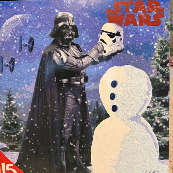 Brand New Star Wars 15 Days of Socks Christmas Gift Set 4 Crew 11 Low Cut Adult - Picture 1 of 3